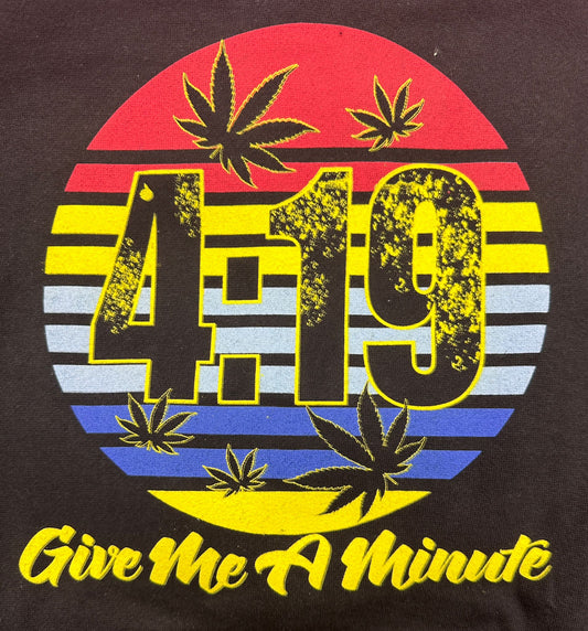 Hoodie - 4:19 Give Me A Minute