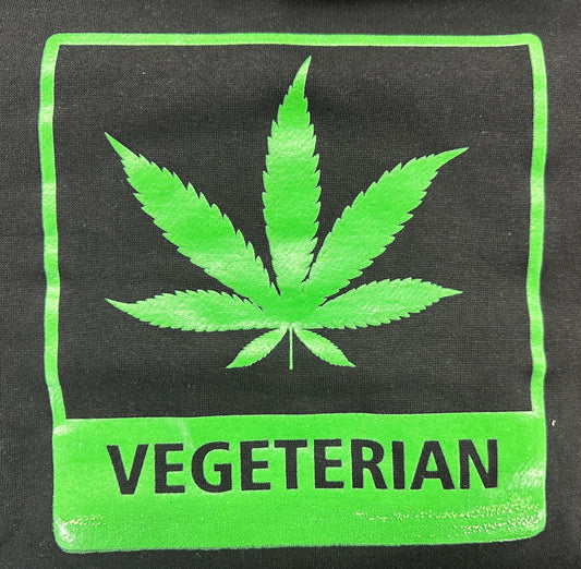 Hoodie - Vegeterian Weed Plant